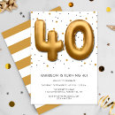 Search for turning 40 invitations Modern