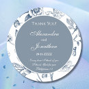 Search for vintage floral wedding stickers Toile de jouy