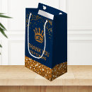 Search for royal blue and gold gift bags Elegant