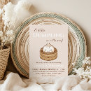 Search for dumpling baby shower invitations Bun in the oven