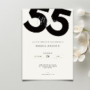 Search for elegant 55th birthday invitations Celebration