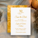 Search for 50th anniversary save the dates Elegant