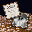 Search for animal 40th birthday invitations Black and white