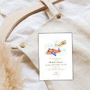 Search for aviation baby shower invitations Whimsical