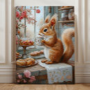 Search for woodland animals canvas prints Squirrel