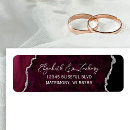 Search for glam wedding return address labels Trendy