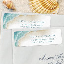 Search for shorelines return address labels Watercolor