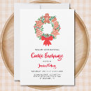 Search for cookie exchange invitations Gingerbread cookies
