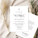 Search for cordials invitations Black and white