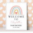Search for rainbow baby shower posters Watercolor