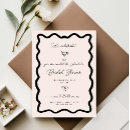 Search for martini bridal shower invitations Hand drawn