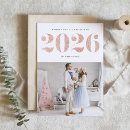 Search for rose gold new years cards Glitter