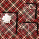 Search for classic christmas wrapping paper Tartan plaid