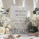 Search for simple wildflower wedding invitations Modern elegant