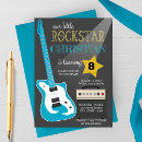 Search for rockstar birthday invitations Music birthday party