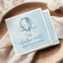 Search for adventure awaits napkins Baby shower