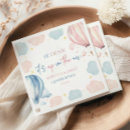 Search for hot air balloon napkins Baby shower