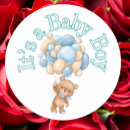 Search for new baby boy stickers Teddy