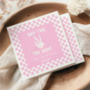 Search for pink plaid napkins Pink and white