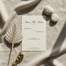 Search for minimal wedding save the dates Non photo