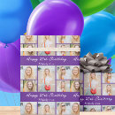 Search for purple birthday wrapping paper Cute