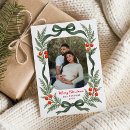 Search for watercolor christmas cards Family photo