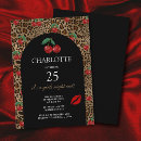 Search for red leopard invitations Cheetah