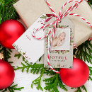 Search for photo gift tags Poinsettia