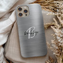Search for brush script iphone cases Monogram initial