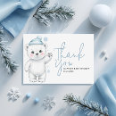 Search for polar bear cards Winter baby shower