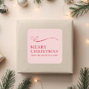 Search for pink christmas tags stickers Modern