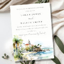 Search for palm tree anniversary party invitations Simple minimal