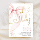 Search for pink baby shower invitations Minimalist