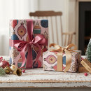 Search for vintage pink wrapping paper Winter
