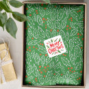 Search for holiday tissue paper Green