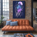 Search for creature canvas prints Blue