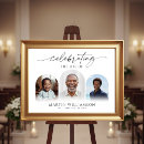 Search for celebration of life welcome signs Black and white