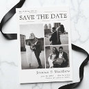 Search for newspaper save the dates Minimalist