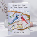 Search for blue jay cards Watercolor