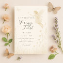 Search for fairies invitations Baby girl
