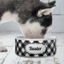 Search for black and white striped dog bowls Dogs