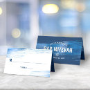 Search for bar mitzvah place cards Star of david