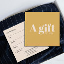 Search for salon business gift certificates Elegant