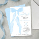 Search for a little sweetheart invitations Blue