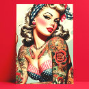 Search for vintage tattoo postcards Old school