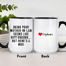 Search for best mother in law mugs Birthday