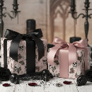 Search for pink skull wrapping paper Floral