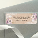 Search for burlap flowers return address labels Lace