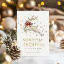 Search for reindeer christmas cards White