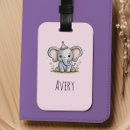 Search for elephant luggage tags Kids